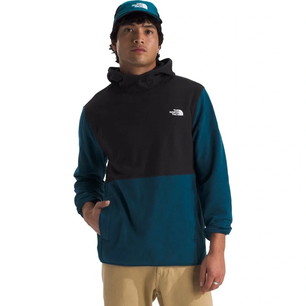 ⭐️ NWT The North Face‎ Glacier Fleece Pullover Jacket in Midnight Petrol